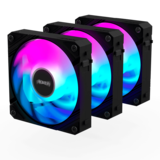 Case Fan - AORUS EZ CHAIN 3 x 120mm, ARGB LEDs, 2000 RPM, 60 CFM, 29 dBA, Cooling Fans