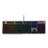 Keyboard - STRIKE 600, Per Key RGB, Kailh Midnight Pro Silent Tactile, Wired, Black, Mechanical Gaming Keyboard