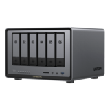 N/A - DXP6800 Pro, 6-bay NAS Server, Intel® Core™ i5-1235U 10-core 4.40GHz processor, 8GB DDR5 RAM, SATA 6Gb/s, M.2 NVMe / 2, 10GbLAN / 2, Thunderbolt 4 / 2