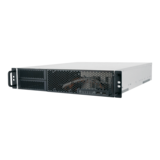 Server Chassis - R200-02N.U3, 2x 5.25" External Bays, 4x 3.5" Internal Bays, No PSU, ATX, Black/Grey, 2U Chassis - TAA Compliant