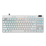 Keyboard - PRO X TKL RAPID, RGB, Magnetic Analog, Wired, White, Mechanical Gaming Keyboard