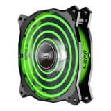 Case Fan - CHOPPER ADVANCE LPCPA12P-G120mm, Green LEDs, 1500 RPM, 70.38 CFM, 20 dBA, Cooling Fan
