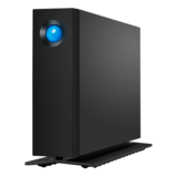 Storage Disk Drive - 18TB LaCie d2 Professional, USB-C 3.2 Gen 2, Portable, Black, External Hard Drive