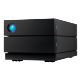 Storage Disk Drive - 48TB LaCie 2big RAID, USB-C 3.2 Gen 2, Black, External Hard Drive