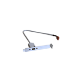 N/A - FireWire Port PC Case Slot Bracket, White, 10-pin Connector