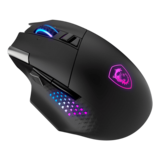 Mouse - VERSA PRO WIRELESS, RGB, 26000-dpi, Wired/Bluetooth/Wireless, Black, Optical Gaming Mouse