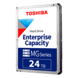 Storage Disk Drive - 24TB MG11 MG11SCA24TE, 7200 RPM, SAS 12Gb/s, 512e/4Kn, 1024MB cache, 3.5" HDD