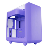 Computer Case - X50, Tempered Glass, No PSU, E-ATX, Taro Milk, Mid Tower Case