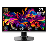Monitor - MAG 272UP QD-OLED X24, DisplayHDR™ 400, 26.5" QD-OLED, 3840 x 2160 (4K UHD), 0.03 ms, 240Hz, Gaming Monitor