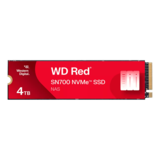 Storage Disk Drive - 4TB WD Red SN700, 3400 / 3100 MB/s, TLC NAND, PCIe NVMe 3.0 x4, M.2 2280 SSD