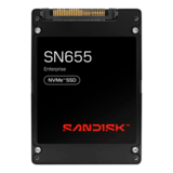 Storage Disk Drive - 61.44TB SN655 15mm, 4300 / 3150 MB/s, 3D TLC NAND, PCIe NVMe 4.0 x4, SE, U.3 2.5" SSD