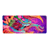 Mouse Mat - Hyper Beast 2 Limited Edition CNVS, RGB, Polyurethane Rubber, Soft Polyester, Multi-Color, Gaming Mouse Mat