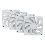 Case Fan - FA12 Snow White 4 x 120mm, 1500 RPM, 72 CFM, 28 dBA, Cooling Fans
