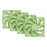 Case Fan - FA12 Matcha Milk 4 x 120mm, 1500 RPM, 72 CFM, 28 dBA, Cooling Fans