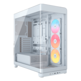 Computer Case - FRAME 4500X RS-R ARGB, Tempered Glass, No PSU, E-ATX, White, Mid Tower Case