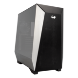 Computer Case - PRISM, Tempered Glass, No PSU, ATX, Black, Mid Tower Case
