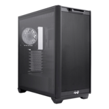 Computer Case - D5, Tempered Glass, No PSU, E-ATX, Black, Mid Tower Case