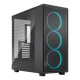 Computer Case - Epoch XL TG RGB Light Tint, Tempered Glass, No PSU, E-ATX, Black, Mid Tower Case