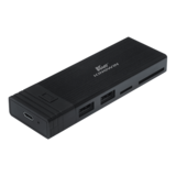 N/A - KWI-EM201, M.2 NVMe Enclosure Aluminum with USB Hub and Card Reader