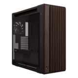 Computer Case - ProArt PA602 Wood, Tempered Glass, No PSU, E-ATX, Modern Black, Mid Tower Case