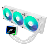 CPU Cooler - Challenger White 360 Digital, 360mm Radiator, Liquid Cooling System