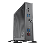 PC Barebone - XPC Slim DS50U300, Intel® U300, 2x DDR5 SO-DIMM, 2x M.2, 1x 2.5" HDD/SSD, Fanless PC Barebone