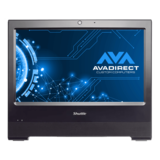 PC Barebone - XPC All-in-One X50V8 Black, 15.6" HD LED, Touch, Intel® Celeron® 5205U, 2x DDR4 SO-DIMM Memory, 1x M.2, 1x 2.5" SSD/HDD, Intel® UHD Graphics, Fanless Barebone PC