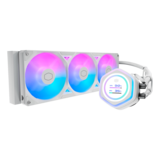 CPU Cooler - MasterLiquid Atmos II LCD, White, 360mm Radiator, Liquid Cooling System