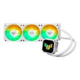 CPU Cooler - TUF Gaming LC III 360 ARGB White, 360mm Radiator, Liquid Cooling System