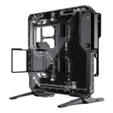 N/A - Granzon G20, No PSU, E-ATX, Black, Liquid Cooling Distro Show Full Tower Case