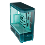 Computer Case - View 600 TG, Tempered Glass, No PSU, E-ATX, Transformative Teal, Full Tower Case
