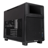 Computer Case - TR200, Mesh Panel, LCD, No PSU, microATX, Black, Mini Tower Case
