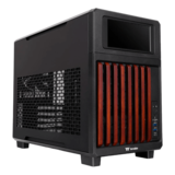 Computer Case - TR200 WS, Mesh Panel, LCD, No PSU, microATX, Black, Mini Tower Case