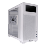 Computer Case - TR300 TG, Tempered Glass, LCD, No PSU, ATX, Snow, Mid Tower Case