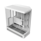 Computer Case - H6, Tempered Glass, No PSU, ATX, White, Mid Tower Case