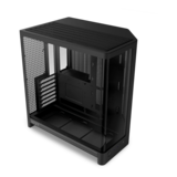 Computer Case - H6, Tempered Glass, No PSU, ATX, Black, Mid Tower Case