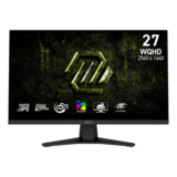 Monitor - MAG 274QF E20, DisplayHDR™ 400, 27" Rapid IPS, 2560 x 1440 (QHD), 0.5 ms, 200Hz, FreeSync™ Premium Pro/G-SYNC® Compatible Gaming Monitor