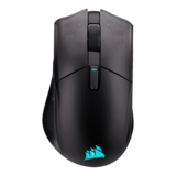 Mouse - HARPOON v2 WIRELESS, RGB, 26000-dpi, Wired/Bluetooth/Wireless, Black, Optical Gaming Mouse