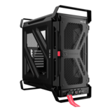 Computer Case - WARTHOG Airflow, Tempered Glass, No PSU, E-ATX, Black, Mid Tower Case