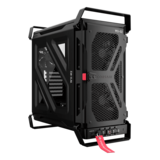 Computer Case - WARTHOG RS Airflow, Tempered Glass, No PSU, E-ATX, Black, Mid Tower Case