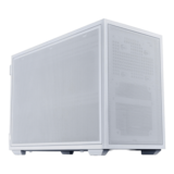 Computer Case - B4-mATX, Mesh Panel, No PSU, microATX, White, Mini Tower Case