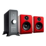 N/A - A2-FLEX-RED, Wired/Bluetooth, Hi-Gloss Red, 5.1 Channel Surround Sound Systems