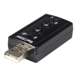 Sound Card - ICUSBAUDIO7, 7.1 Channels, USB Sound Card