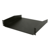 N/A - Claytek® 2U Supporting Tray, 40lbs, Black