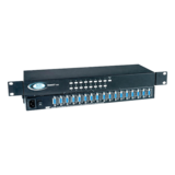 N/A - VGA Video Switch with RS232 & Rackmount Case: 16 Computers Between 1 Monitor