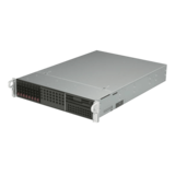 N/A - SuperChassis 213LT-563UB, 1x 5.25 Drive Bay, 8x 2.5" Hotswap Bays, 560W PSU, Black, 2U Chassis