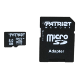 Flash Memory Card - Signature 8GB micro SDHC card w/ Full Size Adapter