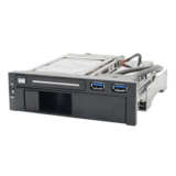 N/A - SY-MRA55006 Drive Bay Adapter, 1 x 3.5" + 1 x 2.5" HDD/SSD, USB 3.0, 5.25" Bay