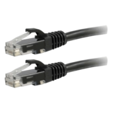 N/A - 9ft Cat6a Snagless Unshielded (UTP) Ethernet Network Patch Cable - Black