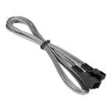 N/A - Silver Alchemy Multisleeved 3-Pin Fan Extension Cable, 60cm